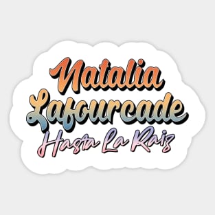 Natalia Lafourcade Hasta La Raiz Sticker